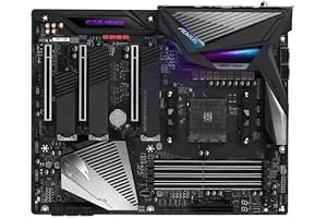 Gigabyte X570 AORUS MASTER Motherboard; For 128 GB AM4 DDR4 ATX, X570,...