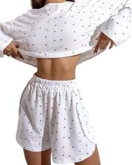 Long Sleeve+heart Print