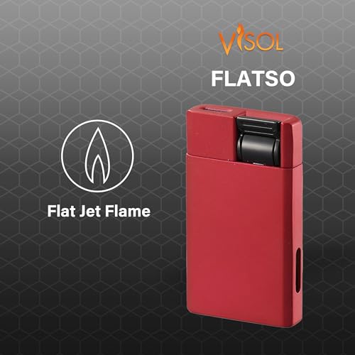 Encendedor de llama plana Visol Flatso tipo soplete miniatura 2