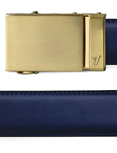 Image of Mission Belt Men's Leather Ratchet Belt, 40mm Metal Collection