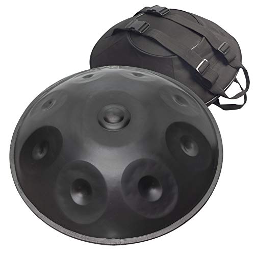 Luvay Handpan Stahltrommel – 9 Töne 55,9 cm...