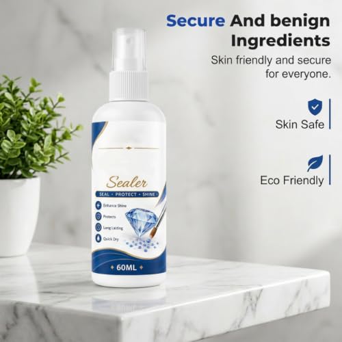 Image of Quick Dry Diamond Art Sealer Spray with Cleaning Cloth (1)