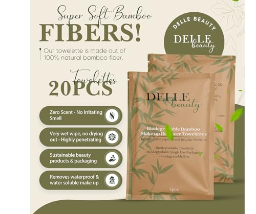 Towelette removedor de maquiagem (20 unidades)