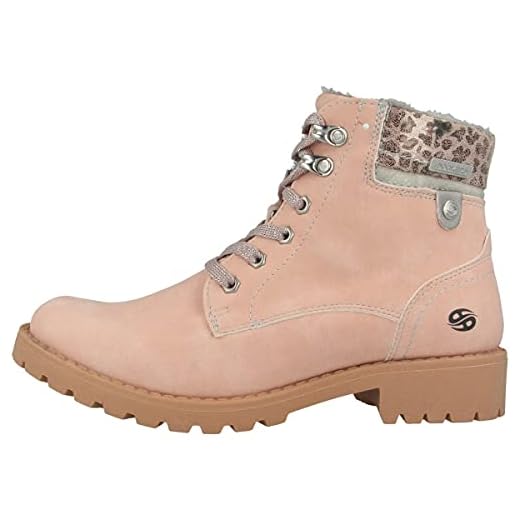 Dockers by Gerli 43fa307, Botas Militar para Mujer, Rosa (Rosa 760), 37 EU