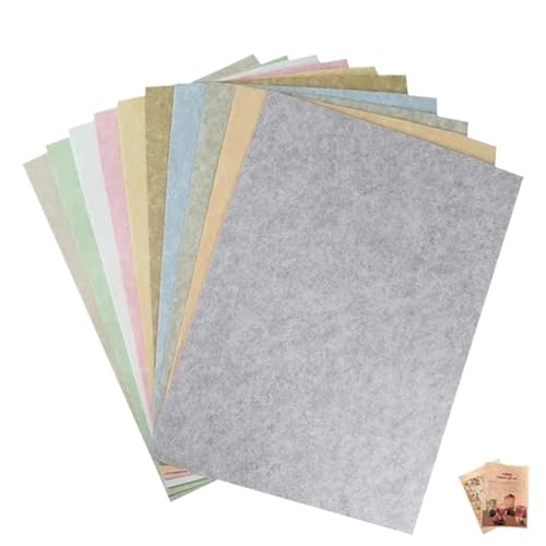 Papier parchemin vintage A4 200g lot de 60 feuilles premium pour diplômes et invitations