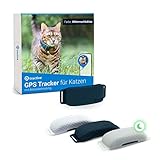 Tractive GPS CAT 4 Set mit 3 STK. Halsbandbefestigungen. Folge jedem Schritt in Echtzeit. Unbegrenzte Reichweite. Positionsverlauf. Für noch mehr Stil & Sicherheit für Deine Katze.
