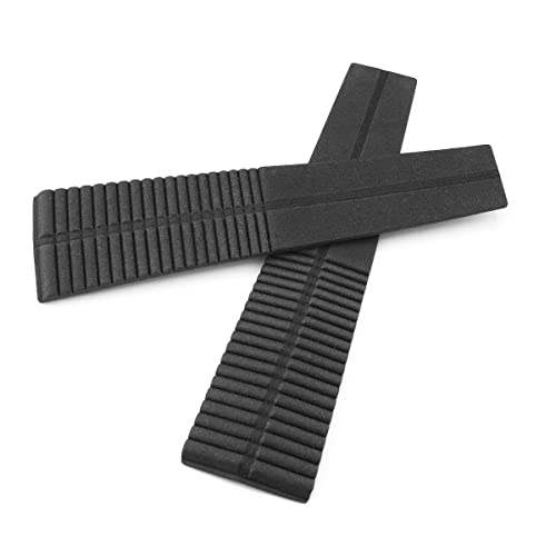 Dghaop Archery Recurve Bow String Silencers Black 3.9X0.98X0.1 Eva Limb Silencer Limb Dampener #TOP2