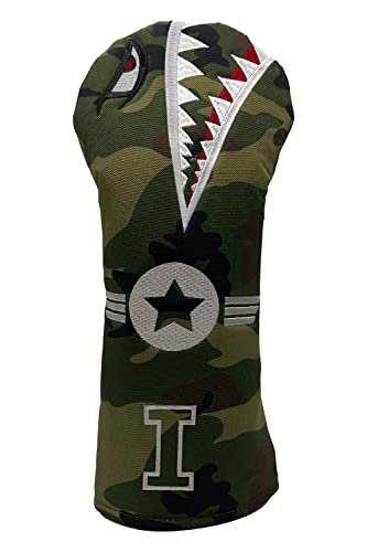 P.Golf ピーゴルフ ヘッドカバー シャーク【単品】 (DR) 2枚目