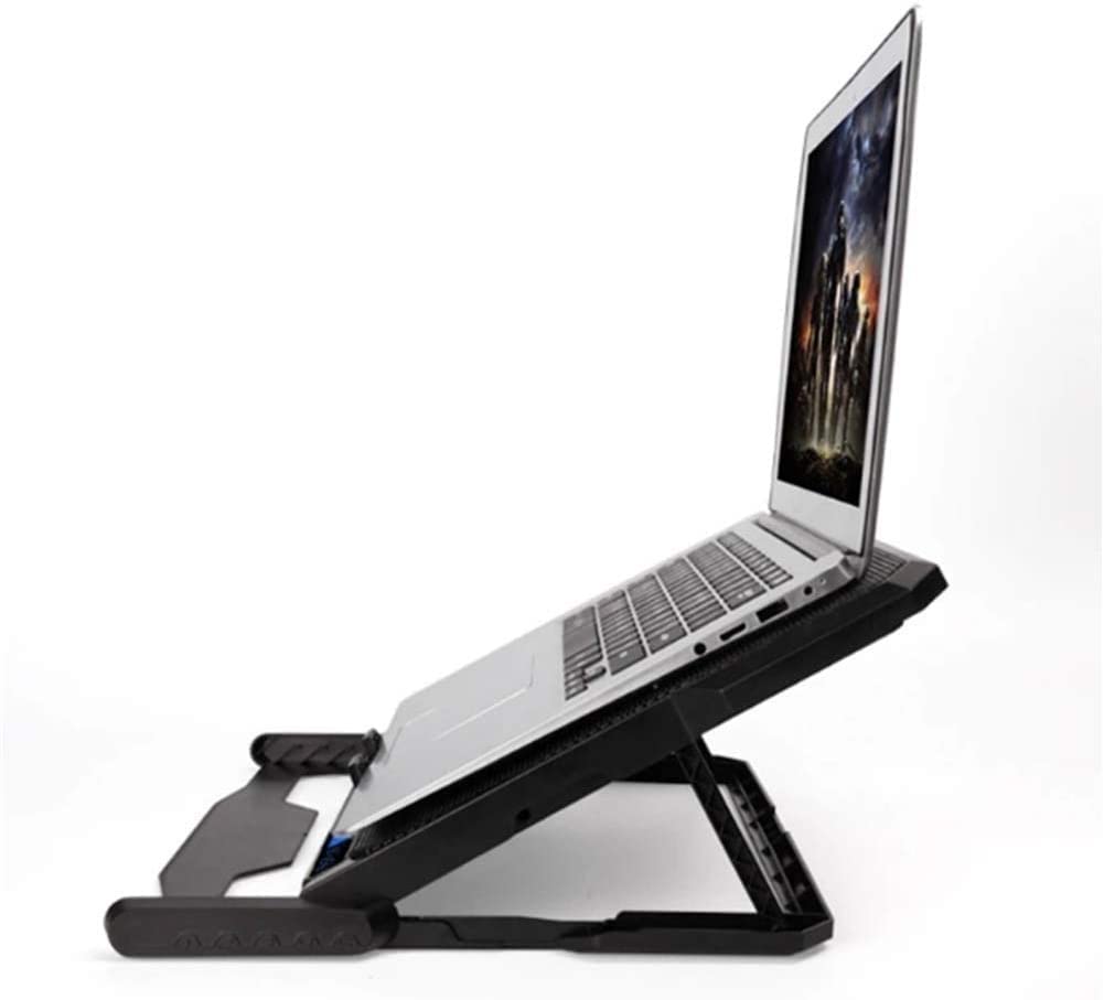 Pad di raffreddamento del laptop, dispositivo di raffreddamento del computer portatile con 6 ventilatori silenziosi for laptop da 17 pollici del ventilatore di raffreddamento del laptop, portati
