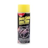 Stoner 91053 More Shine Less Time for Vinyl, Plastic, and Rubber - 9 oz. Aerosol Can, Pack of 12