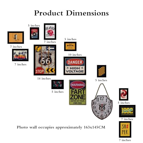 Cadre photo de collage modulable pour creer un mur de souvenirs sans effort