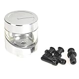 Couvercle Maitre Cylindre Frein Moto Réservoir De Liquide Frein AV&Ant pour Moto, Cylindre Pompe &, Coupelle D'huile Fendue, Bouchon, Accessoires