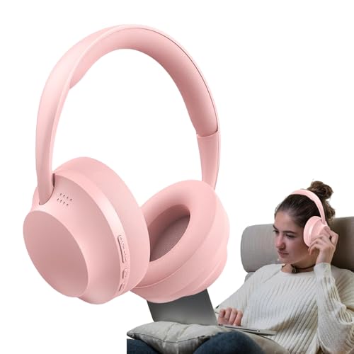 Kabelloses Headset für PC, kabellose Spiel-Headsets, hochbelastbare Kopfbedeckung mit Steckkarte für Musikstudio, Erwachsene, Teenager, Jugendliche, Kinder, Frauen