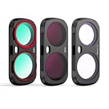 Camera Protective Lens for Insta360 Luna Ultra UV CPL ND LPR Filts Kit (CPL+ND16+Diffusion 1/4)