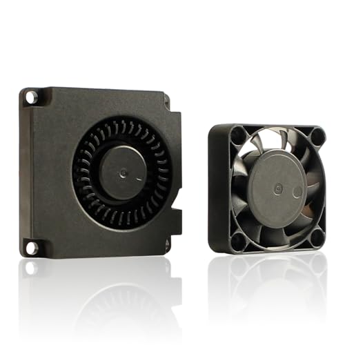 Imdinnogo 3D Printer Accessories Colne Prusa MK4/ Prusa XL MK3.9 Hotend Cooling 4010 Fan(1Pcs) and 5010 Print Cool Fan(1