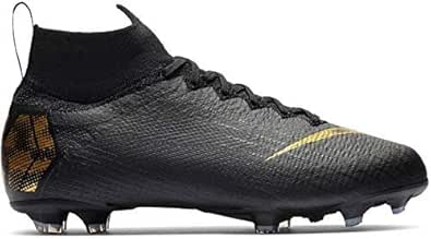 NIKE(ナイキ) ナイキ ジュニア スーパーフライ6 エリート FG ブラック/MTLC ビビッドゴールド (ユース)