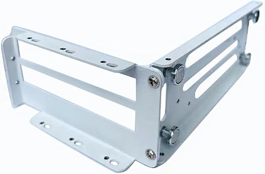 Vertical GPU Mount Bracket, 3 Slots Graphics Card Holder with Hardware, eGPU Dock, External GPU Docking Station , Black