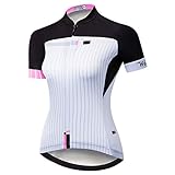 Camiseta de alta calidad: tela de buena calidad y se lava muy bien, mejor que la camiseta de ciclismo de otros vendedores. No se decolora.
