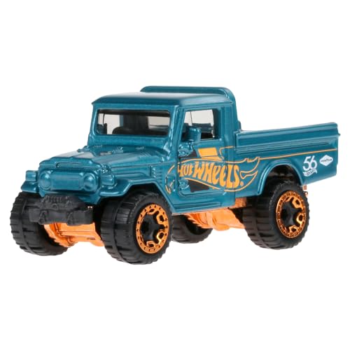 Modelo coleccionable Hot Wheels Toyota Land Cruiser miniatura 1