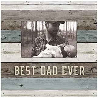 Carson 11716 Best Dad Ever Photo Frame, 9.5-inch Height