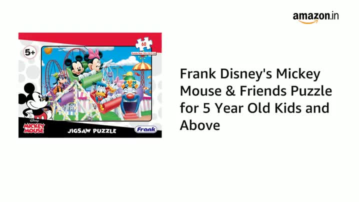 Buy Frank Disney Mickey Mouse & Friends Jigsaw Puzzle (60 Pieces