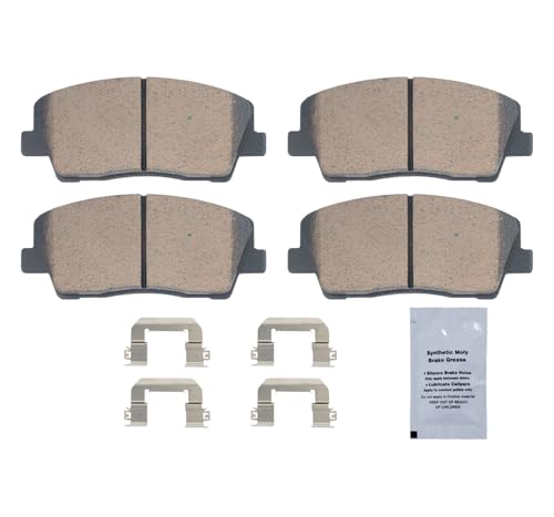 Image of HUSCH D2117 Front Ceramic Brake Pads Kit Fit For Kia Stinger 2018-2021