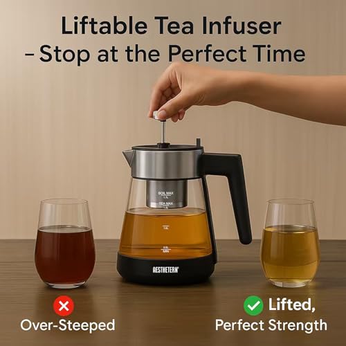 Tetera Eléctrica con Infusor 1.7L Control Temperatura miniatura 4