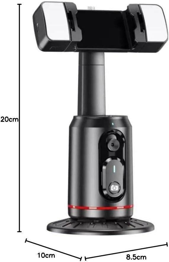 Diagram showing the dimensions of the A'gold SLF-02 gimbal stabilizer.