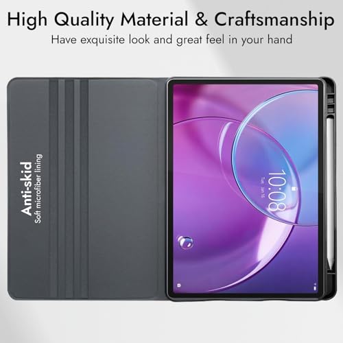 Image of Robustrion Case for Lenovo Idea Tab Pro 2nd Gen 13 inch Cover Case with [Pencil Holder], Deer Pattern Flip Cover for Lenovo Idea Tab Pro Gen 2 Cover Case 13 inch [Auto Sleep Wake Support] - Blue