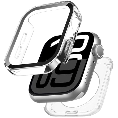 Flydori Apple Watch Jo[ h AbvEHb` P[X Series11/10/9/8/7/6/5/4/Se3/Se2/Se Ή 46mm/42mm/44mm/40mm/45mm/41mm 2 in 1 O̕ی PC+KXf