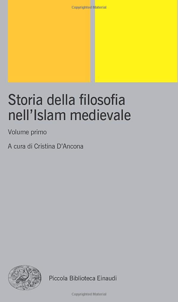 Storia della filosofia nell'Islam medievale: Volume primo: Vol. 1