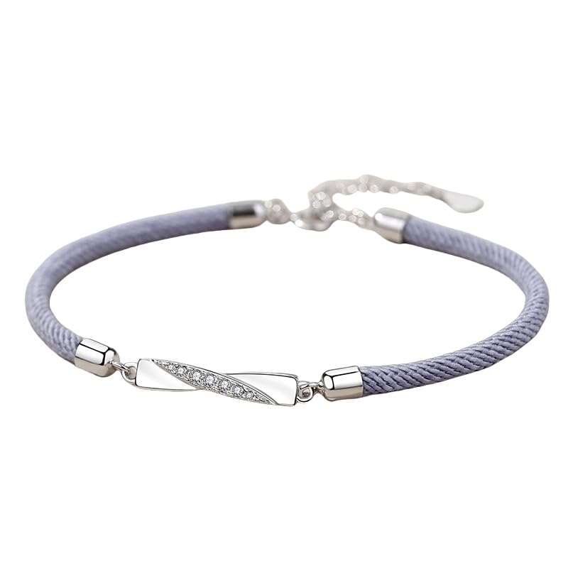 Bracelets assortis couple infini pour raviver la flamme à distance