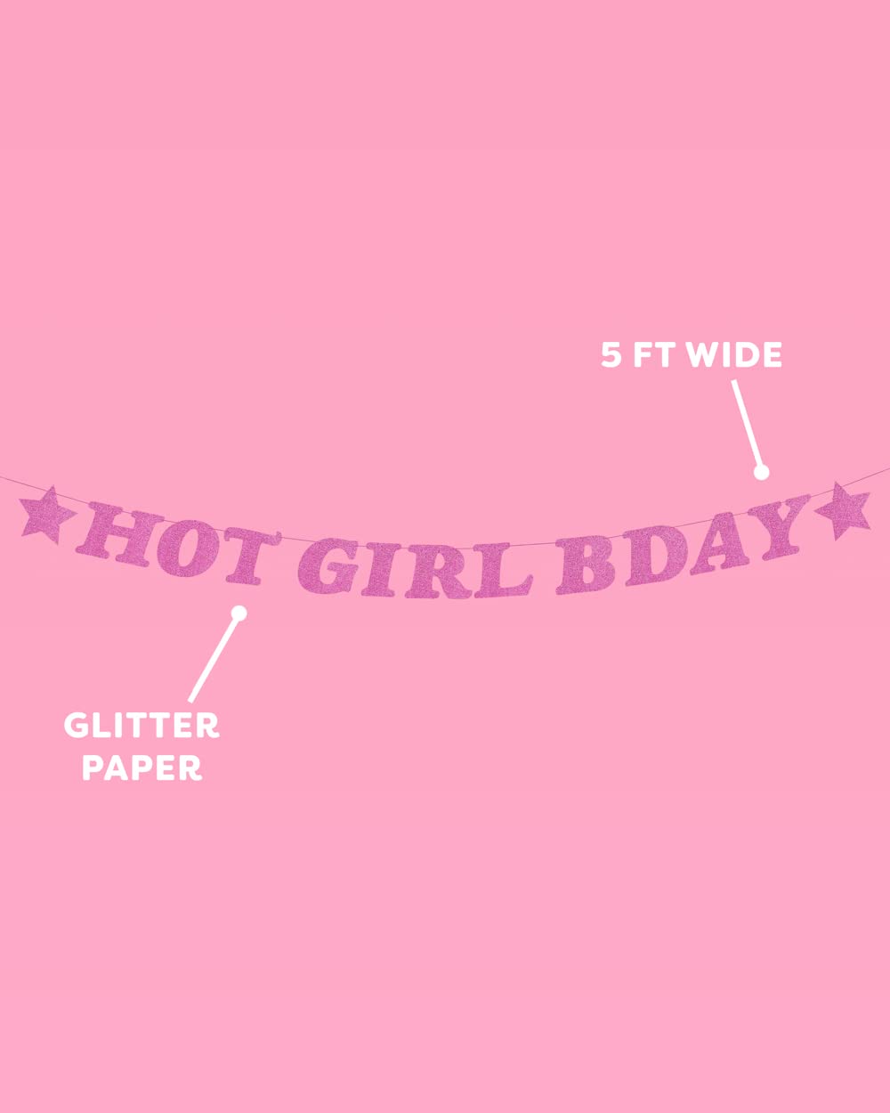 Glitzer Geburtstag Banner Lila Magenta – Für 21. 25. 30. Mädchen Party Deko Mit Fotohintergrund