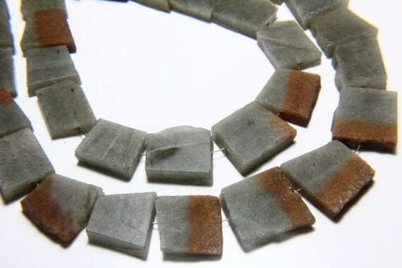 Gemme de Jaspe Naturel - Tranches de jaspe mat pour bijoux haut de gamme - 3