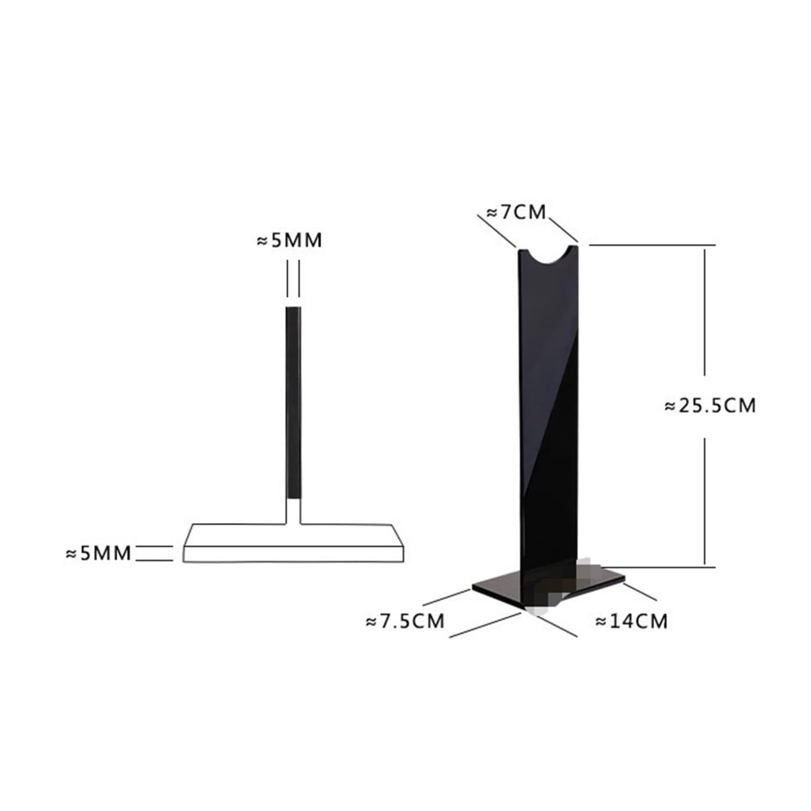 Supporto per cuffie, gancio staccabile per cuffie da gioco, design stabile, gancio regolabile, adatto per la maggior parte delle cuffie, supporto da scrivania salvaspazio, facile da installare