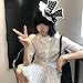 Fashionable anime hair accessories fabric structure stays securely attached accessories anime bow clip easy to wear, フリーサイズ