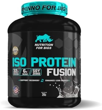 Iso Protein Fusion Concentrado 2Kg Nutrition For Bigs Sabor:Cooki...