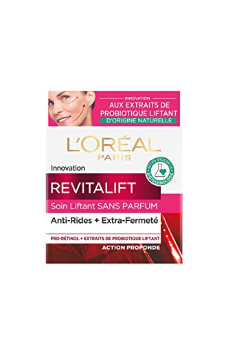 Crème Anti rides Liftant Sans Parfum Revitalift 'oreal Paris Le Pot De 50ml - vue 4