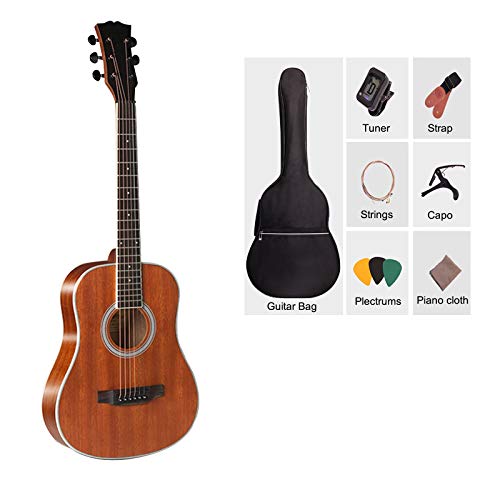 BAIYING Guitare, Ton Chaud Sentir l’aise Dos Arqué Corde Acier étudiant Hommes Femmes Guitare De Voyage, 12 Modèles… - Les Beatles, Paul McCartney, John Lennon, RIngo Starr, George Harrison BAIYING Guitare, Ton Chaud Sentir l'aise Dos Arqué Corde Acier étudiant Hommes Femmes Guitare De Voyage, 12 Modèles… – Image 3
