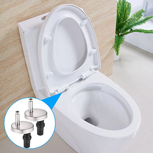 Zocipro 6Pcs Toilet Seat Fixings, Universal Quick Release Toilet Seat Fittings - Image 2