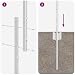 vidaXL Zaunpfosten 5 pcs Silber 150 cm Stahl, Garten- und Terrassenpfosten, moderne Stahlzäune für Außenbereiche, haltbar für Heimprojekte