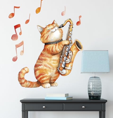 Vinilo decorativo música para niños 30x30 cm