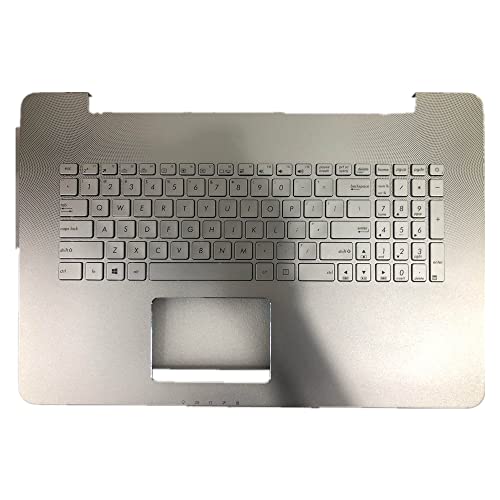 Coque Clavier ASUS N752V Clavier Bloqué Remplacement Argent US