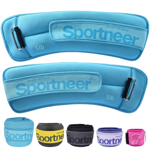 Poids de cheville et poignet avec sangles réglables pour gym