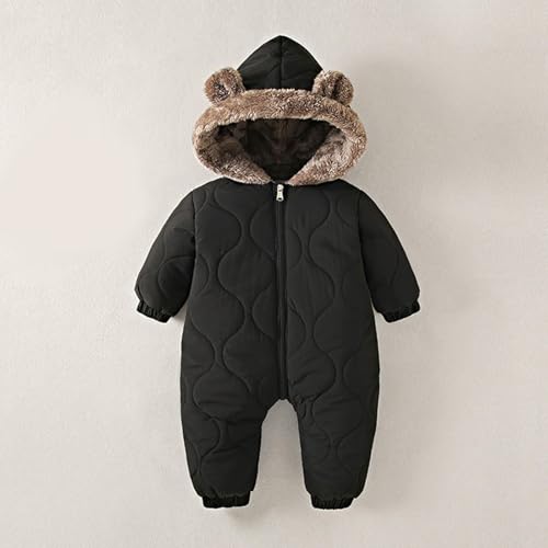 Barboteuse bébé d'hiver : combinaison neige ski pour fille