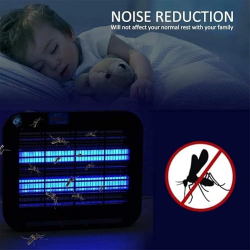 Image of Electric Mosquito Killer Lamp Insect Fly Killer Machine for Home Kitchen Kids Bedroom Eco-Friendly Indoor Outdoor Restaurants Office Bedroom LED Old Boys & Girls | Speech (SY-A202)