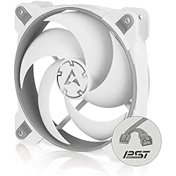 Ventilador Bionaire Bt150R ARCTIC BioniX P120-120 mm Ventilador de Caja para Videojuegos, Función de Compartimiento PWM PST, Optimizado para la Presión Estática, Enfriador, Sincronización de RPM, 200-2100 RPM - Gris/Blanco