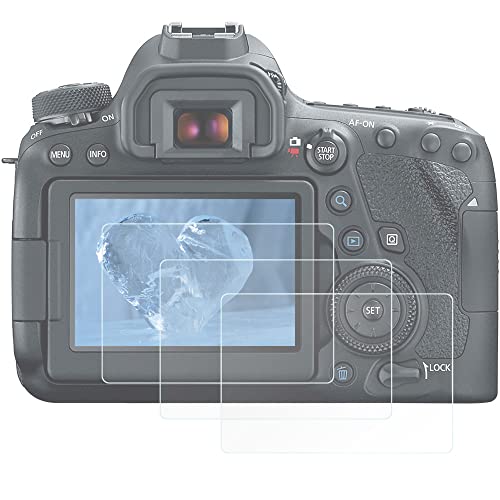 Per EOS R6 MarkII e R6 LCD Touch Screen Protector perfettamente adatto per Canon EOS R6 Mark II e EOS R6 Camera. Solo accessori, la fotocamera nella foto non è inclusa.
