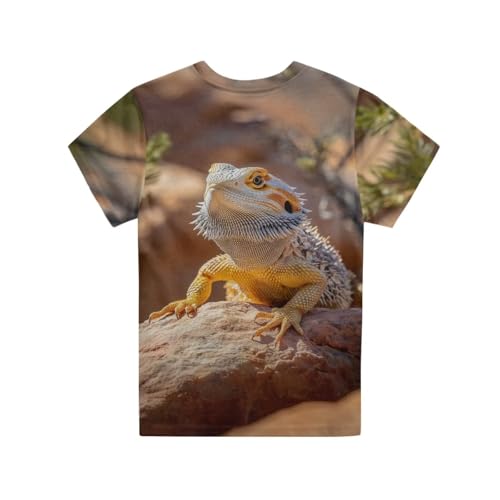 Image of Xhuibop Kids T Shirts for Boys Size 3-16 Girls Short Sleeve Sportswear Active Tops