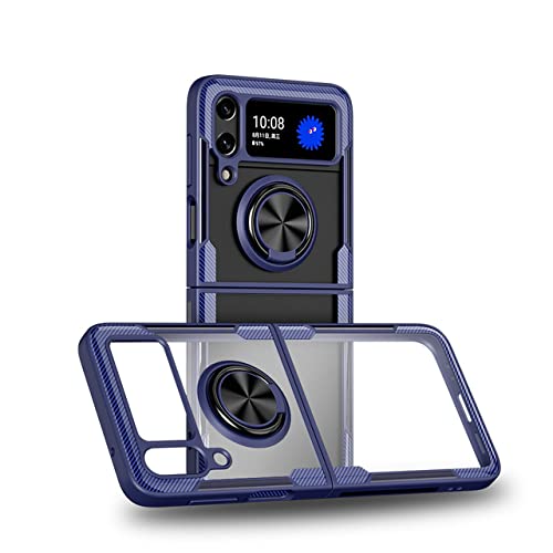 Coque Galaxy Z Flip 4 bleu marine idéale pour protéger votre téléphone portable
